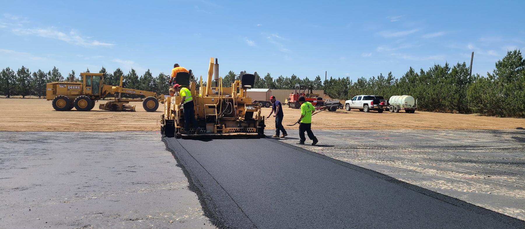Asphalt Paving work performed by Bermea Construction