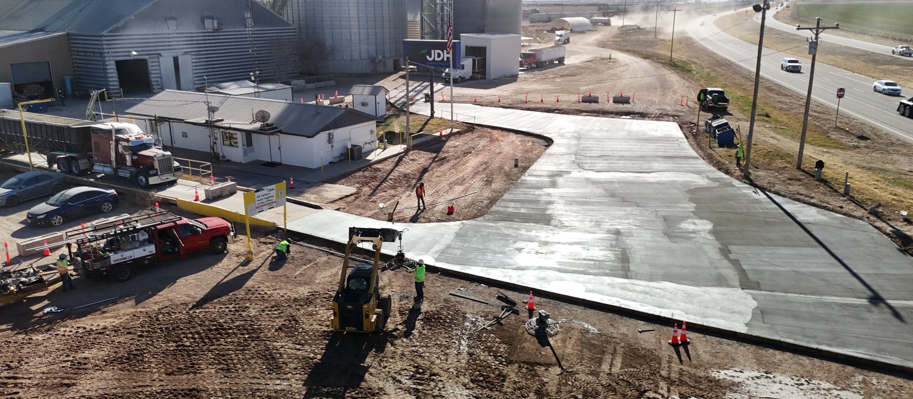 Concrete Work work performed by Bermea Construction